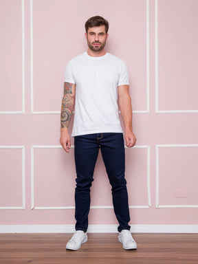 Vendedor IndicadoCalça Jeans Estone Masculina Com Elastano Skinny