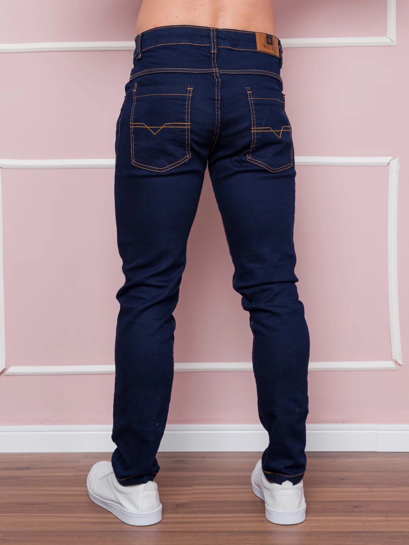 Vendedor IndicadoCalça Jeans Estone Masculina Com Elastano Skinny