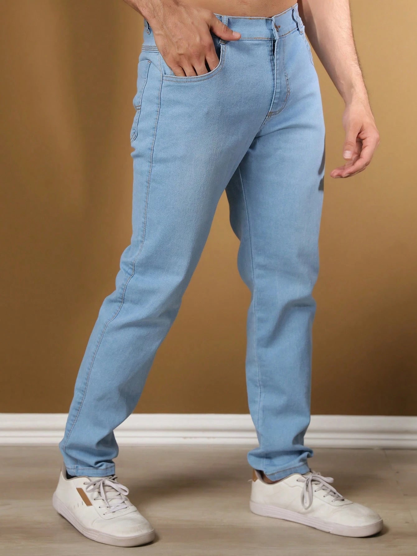 Vendedor IndicadoCalça Jeans Estone Masculina Com Elastano Skinny
