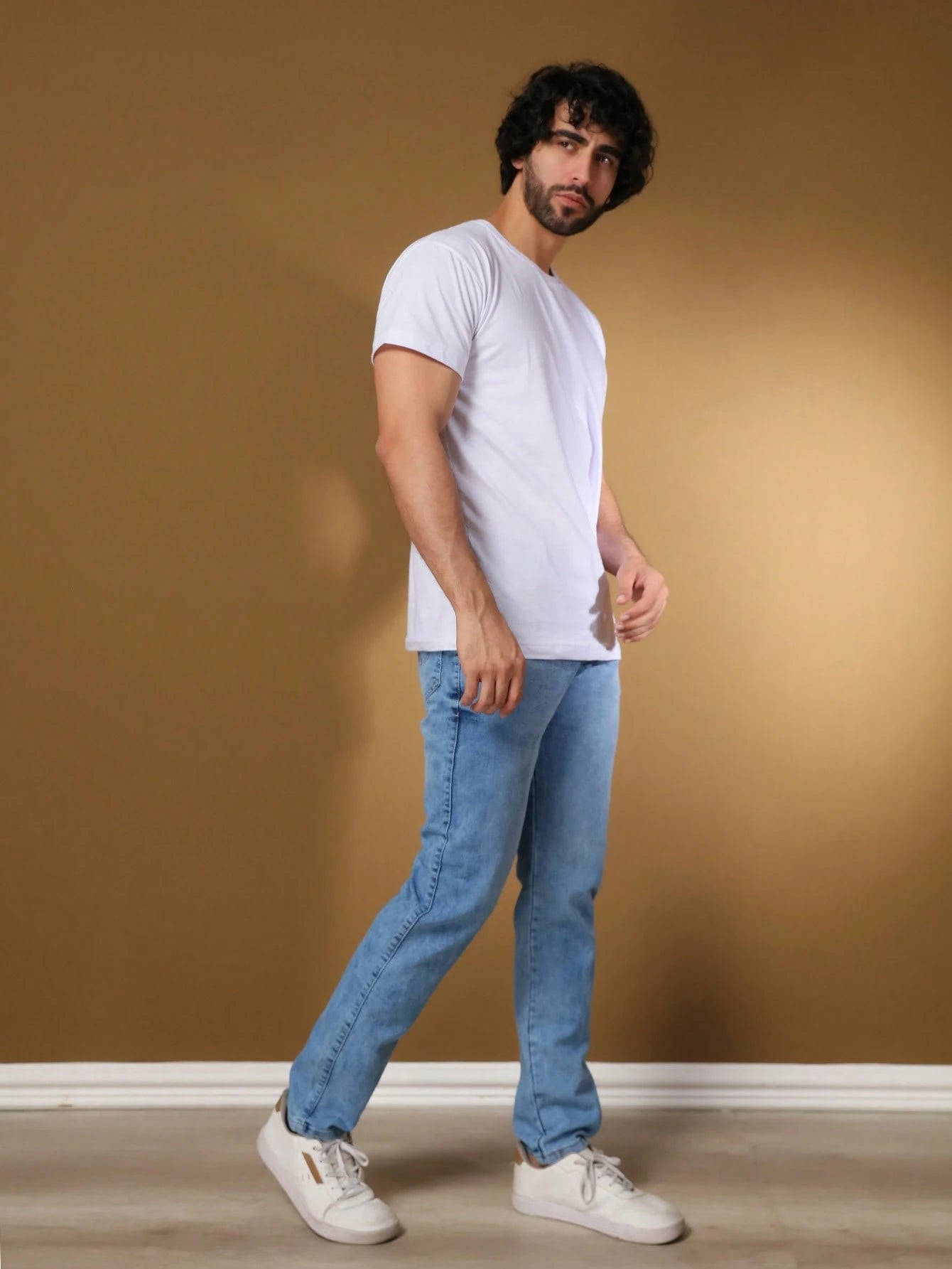 Vendedor IndicadoCalça Jeans Estone Masculina Com Elastano Skinny