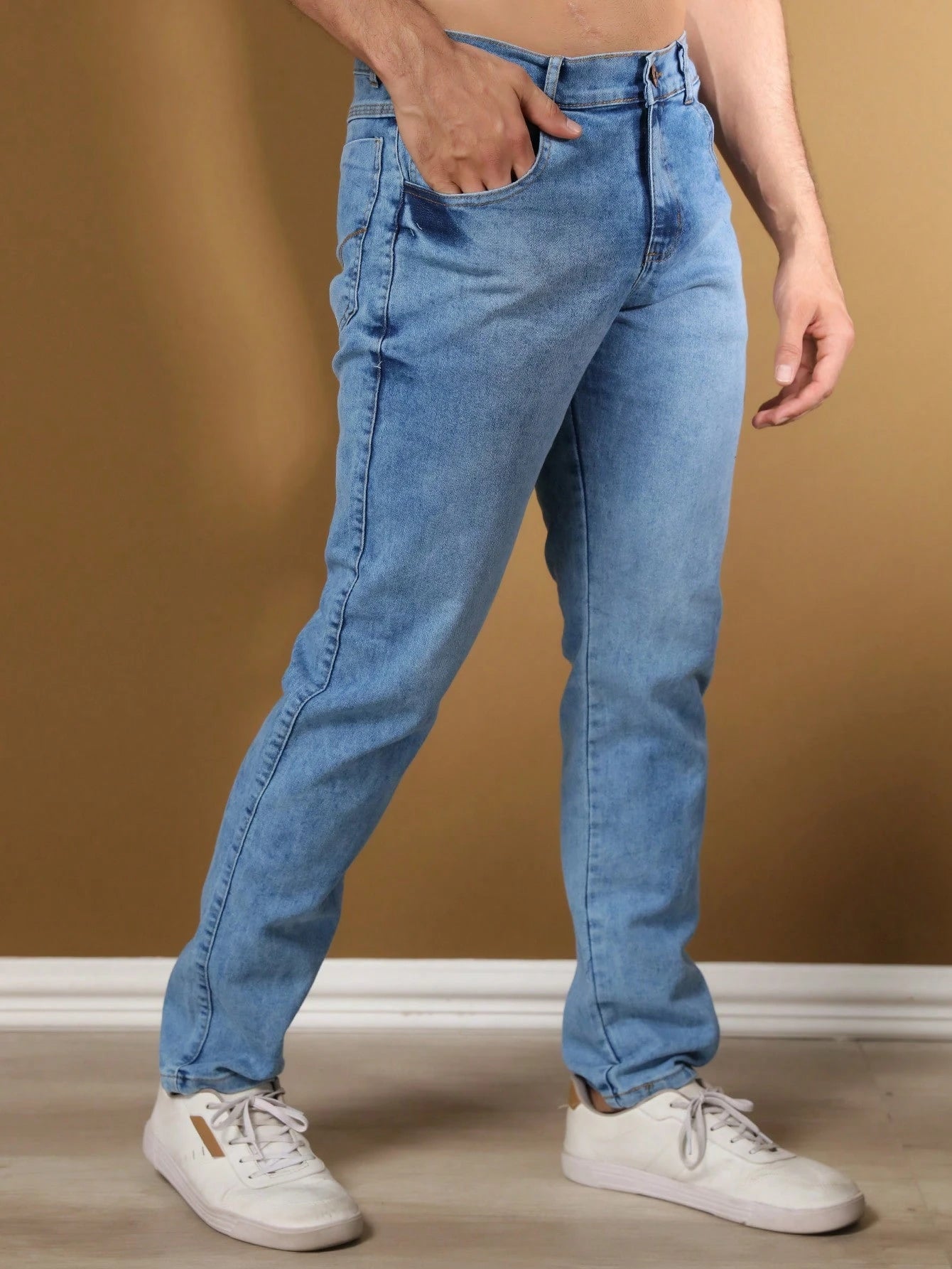 Vendedor IndicadoCalça Jeans Estone Masculina Com Elastano Skinny