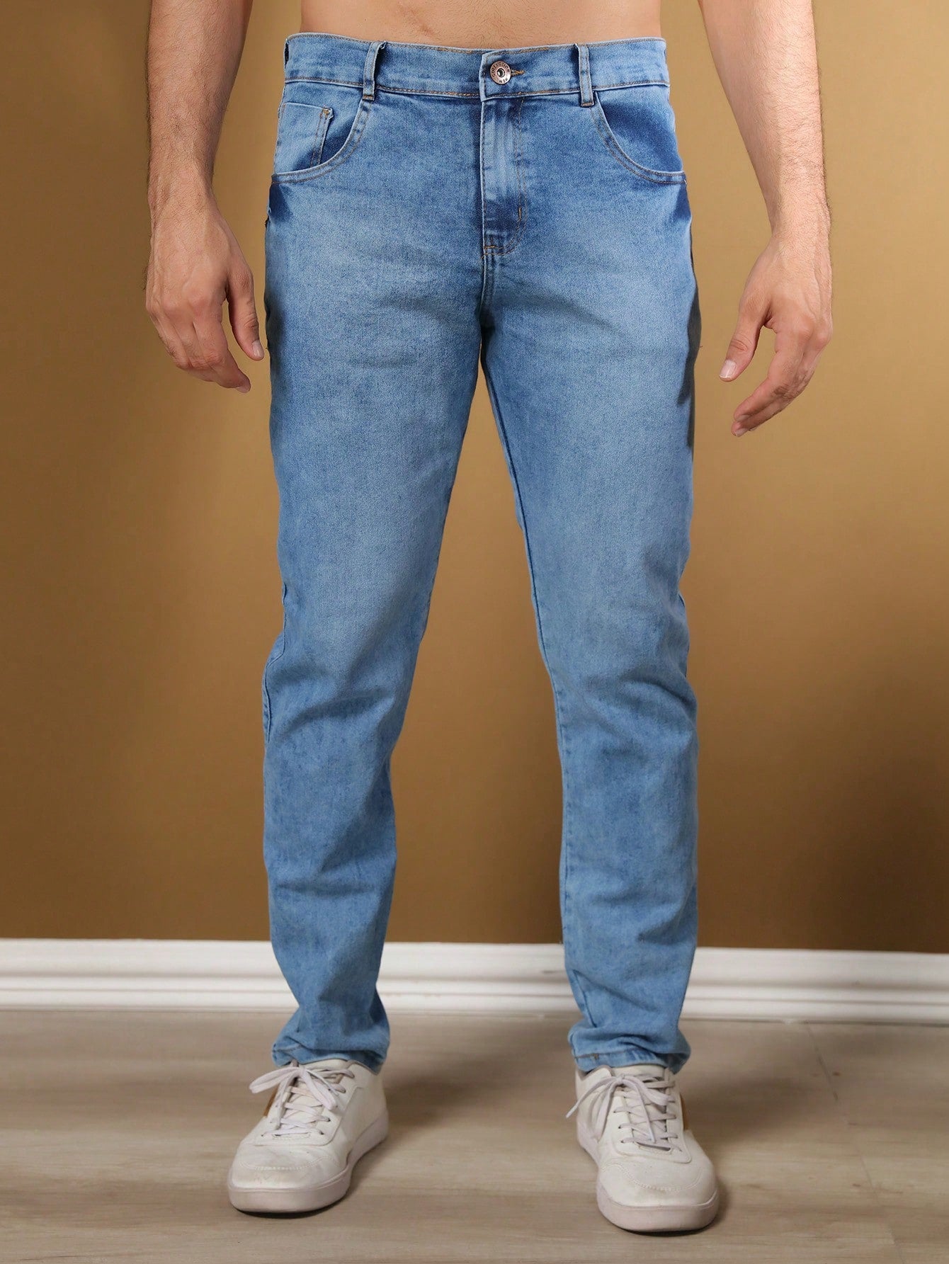 Vendedor IndicadoCalça Jeans Estone Masculina Com Elastano Skinny