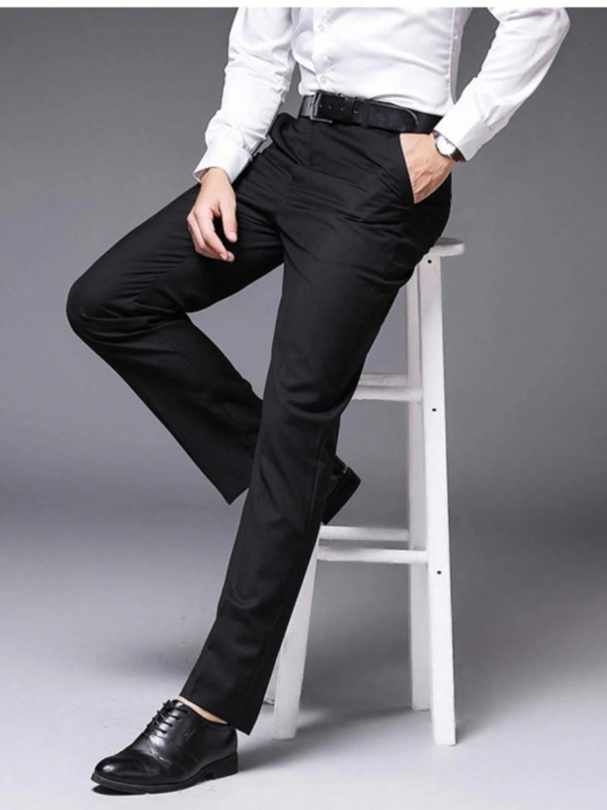 Calça Social Masculina Alfaiatada Tradicional do 36 ao 58 – Elegância e Conforto