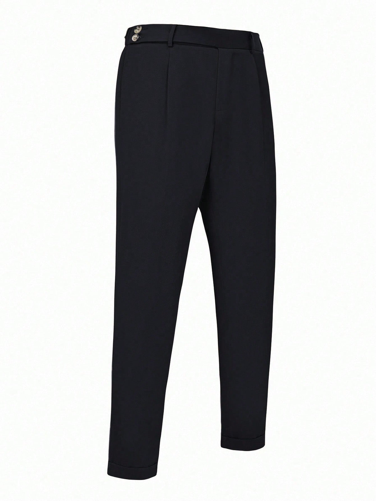 Calça Social Preto Masculina Alfaiataria Milano Regular Fit