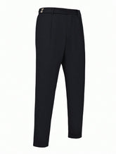 Calça Social Preto Masculina Alfaiataria Milano Regular Fit