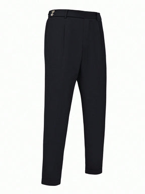 Calça Social Preto Masculina Alfaiataria Milano Regular Fit