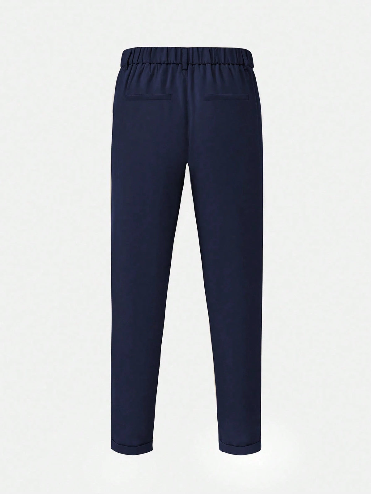 Calça Social Azul Marinho Masculina Alfaiataria Milano Regular Fit