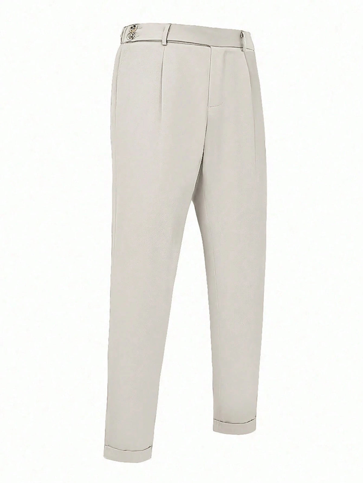 Calça Social Branca Masculina Alfaiataria Milano Regular Fit