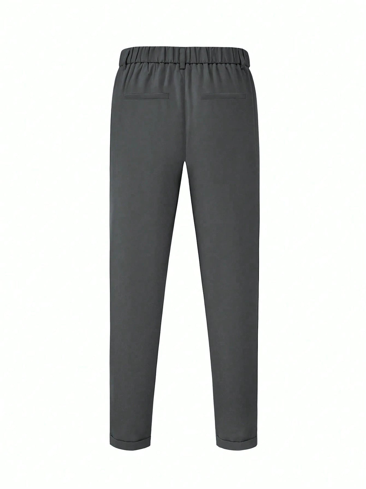 Calça Social Chumbo Masculina Alfaiataria Milano Regular Fit