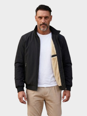 Jaqueta Masculina Sanremo Gola Alta Forro Interno de Veludo