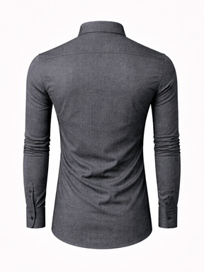 Camisa Social Masculina Imperial Slim Fit Manga Longa