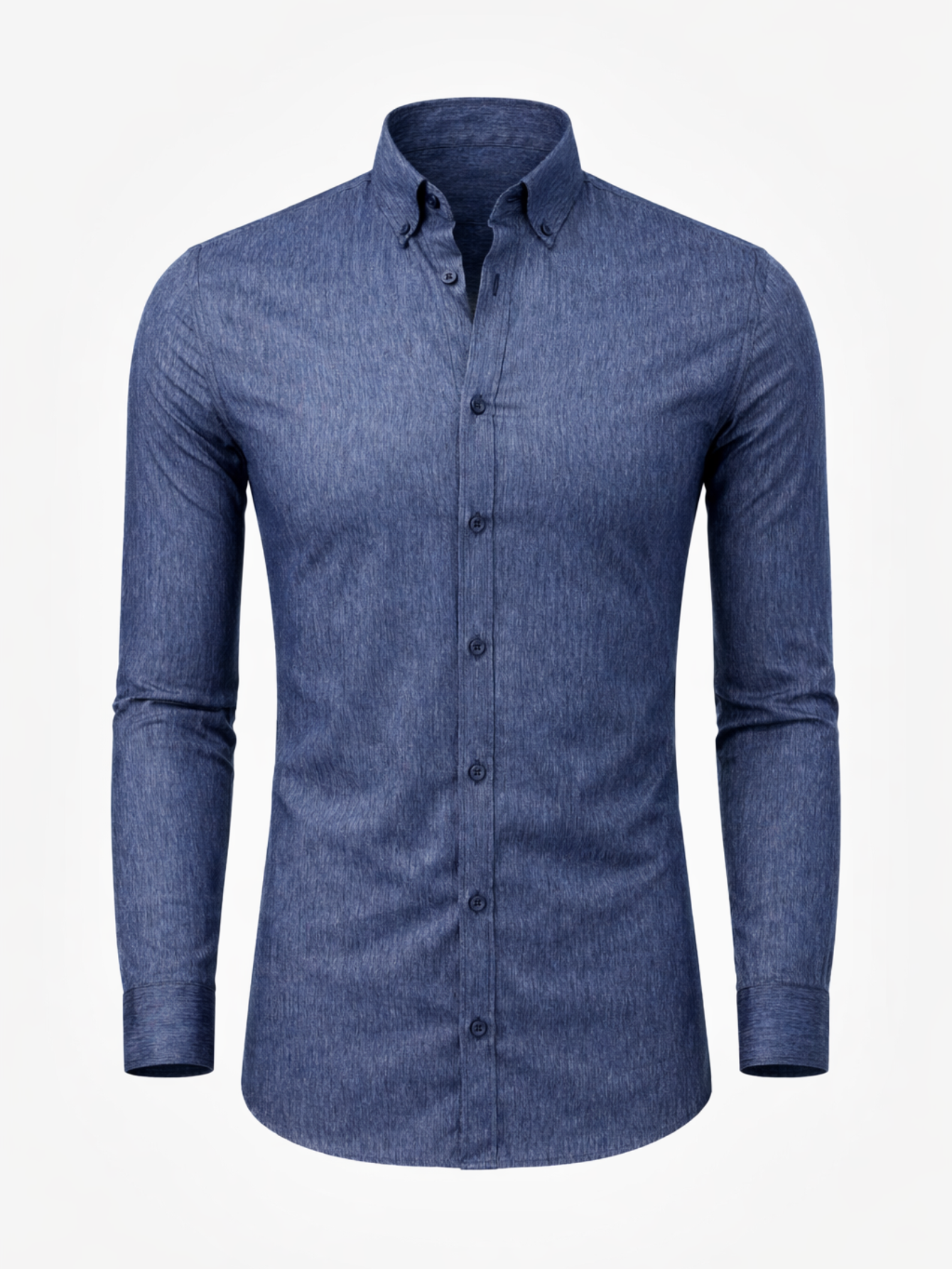 Camisa Social Masculina Imperial Slim Fit Manga Longa