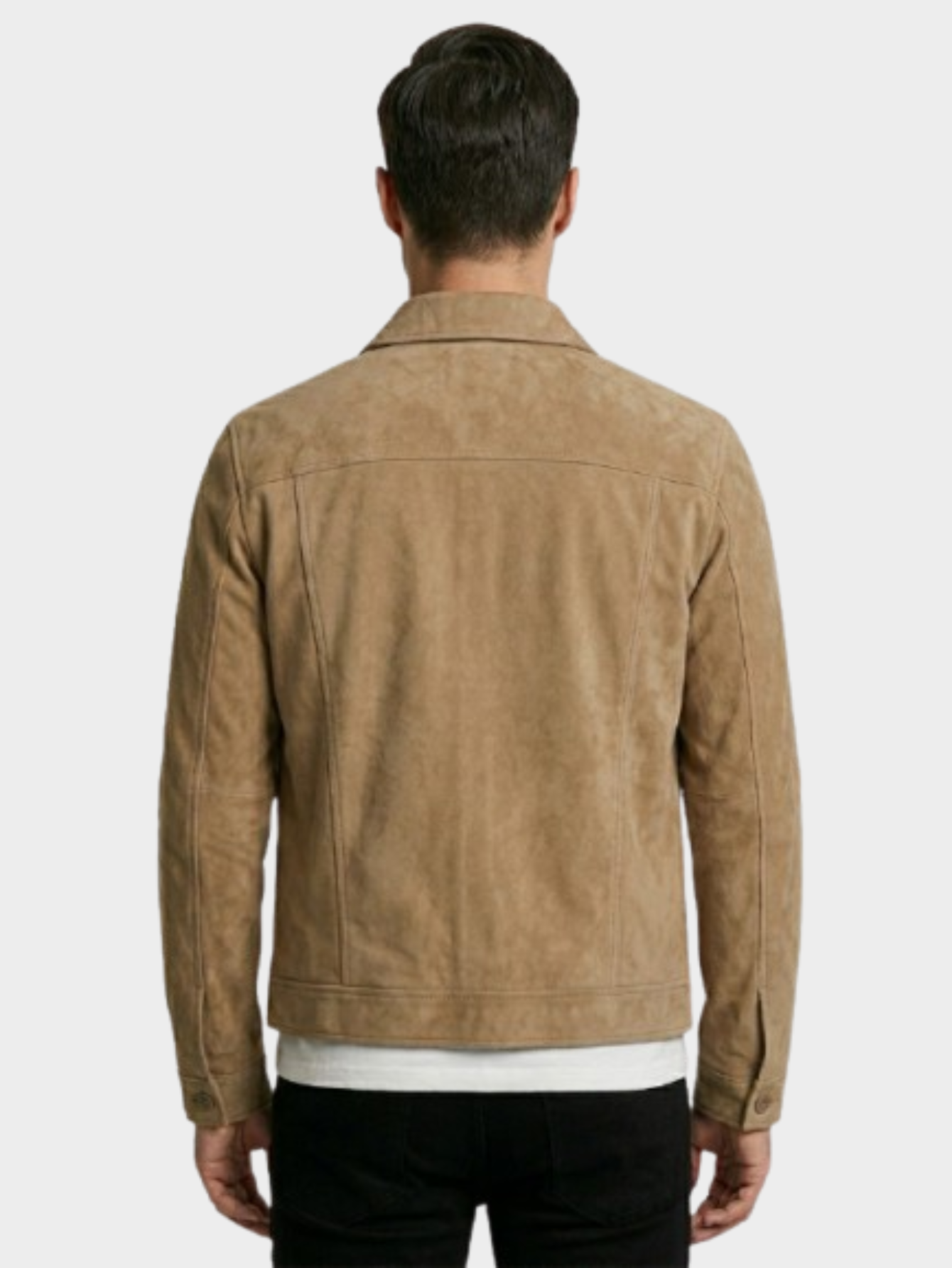 Jaqueta Masculina Minimalista Bergamo com Bolsos Frontais