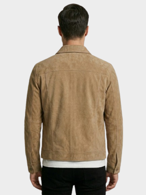 Jaqueta Masculina Minimalista Bergamo com Bolsos Frontais