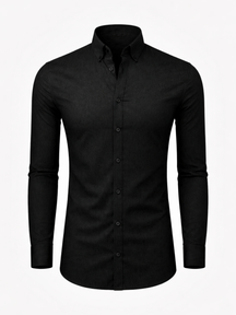 Camisa Social Masculina Imperial Slim Fit Manga Longa