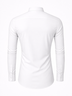 Camisa Social Masculina Imperial Slim Fit Manga Longa