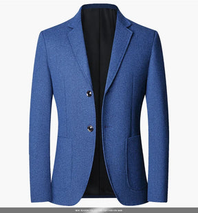 TFETTERS Brand 2025 Spring Elegant Blazer for Men Long Sleeve 2 Button Wedding Party Easy Care Business Blazers Suits Men