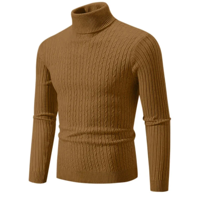 Suéter Masculino Heritage de Lã Gola Alta
