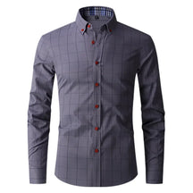 Camisa Social Xadrez Masculina Firenze Slim Fit  Manga Longa