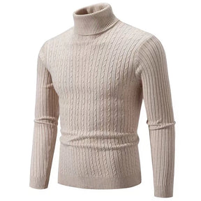 Suéter Masculino Heritage de Lã Gola Alta
