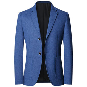 TFETTERS Brand 2025 Spring Elegant Blazer for Men Long Sleeve 2 Button Wedding Party Easy Care Business Blazers Suits Men