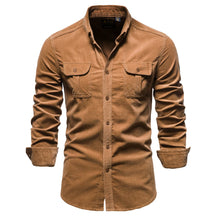 Camisa Casual Masculina Valenza Em Algodão Manga Longa