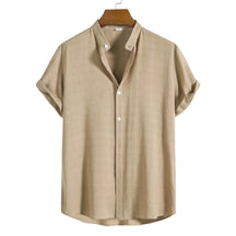 Camisa Casual Masculina Sanremo Manga Curta
