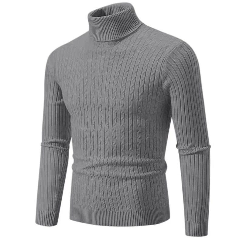 Suéter Masculino Heritage de Lã Gola Alta
