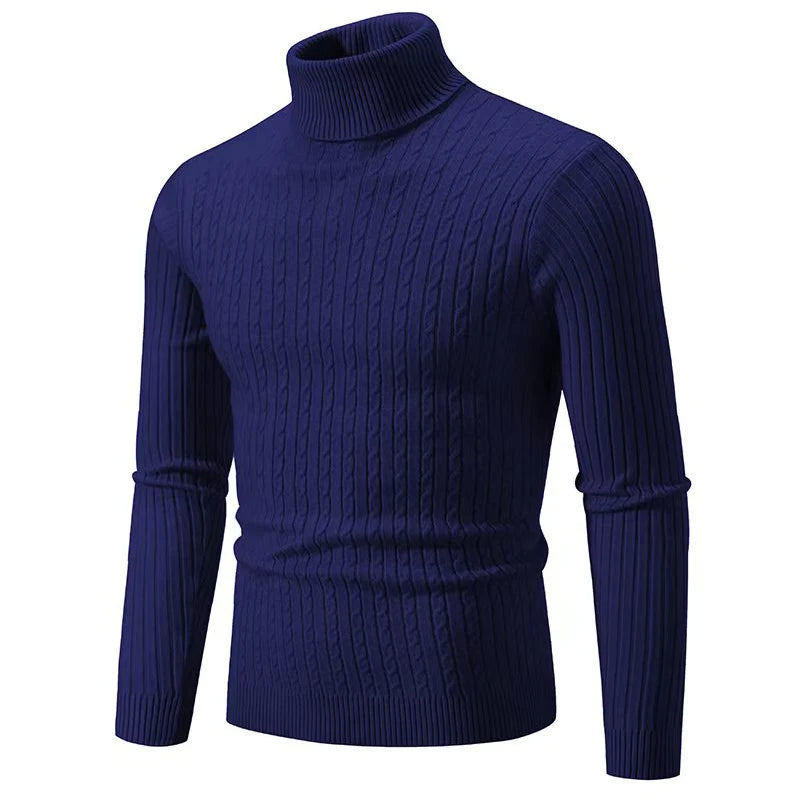 Suéter Masculino Heritage de Lã Gola Alta