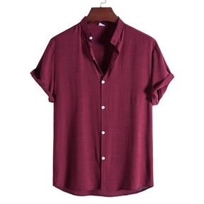 Camisa Casual Masculina Sanremo Manga Curta