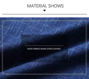 TFETTERS Brand 2025 Spring Mens Wedding Suits Blazer Check Autumn Single Breasted Suits Blazers Men Fashion Blazer for Mens
