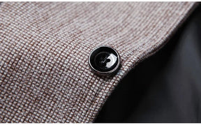 TFETTERS Brand 2025 Spring Elegant Blazer for Men Long Sleeve 2 Button Wedding Party Easy Care Business Blazers Suits Men