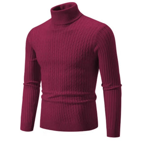 Suéter Masculino Heritage de Lã Gola Alta
