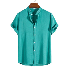 Camisa Casual Masculina Sanremo Manga Curta